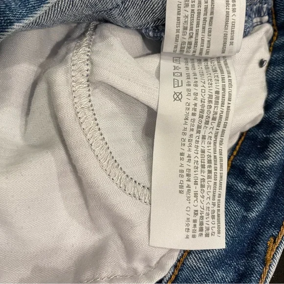 Abercrombie & Fitch Curve Love Jeans 90s slim straight ultra high rise - Picture 11 of 12